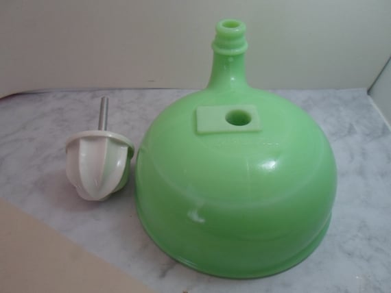 Vintage Jadeite Green Juicer Parts for 1940's Mixmaster