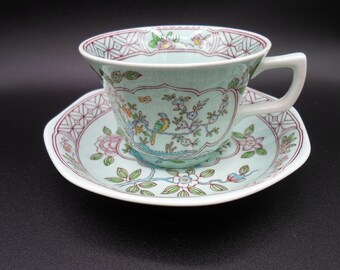 AS IS Adams Ironstone Ming Toi Calyx Ware Made in England Micratex 5 Tea Cups AS IS Adams Ironstone Ming Toi Calyx Ware Made in England Micratex 5 Tea Cups