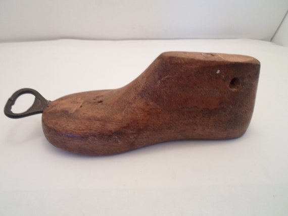 Vintage Shoe Form with Bottle Opener Shoemaker Cobbler