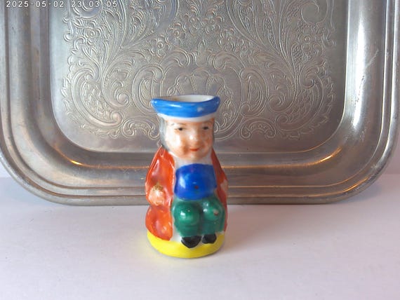 Antique mini–Toby Mug Pitcher Made in Occupied Japan Cool