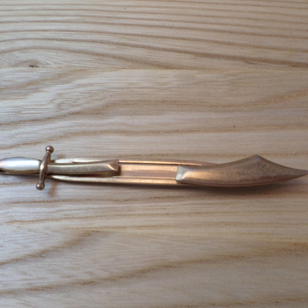 Sword Tie Bar Etsy