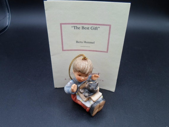 Vintage Hummel Goebel Mini Christmas Ornament The Best Gift Hand Painted Mini Studio