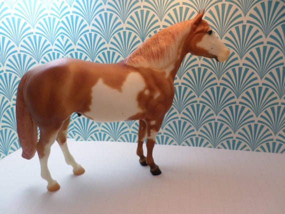 Vintage Breyer Molding Co. USA marked plastic horse Like a Diamond