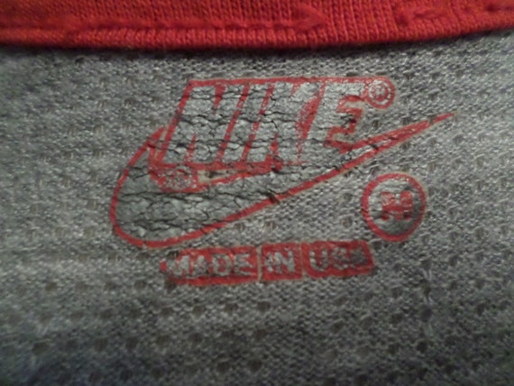 Vintage 90's Nike partial mesh tank top heather g… - image 2