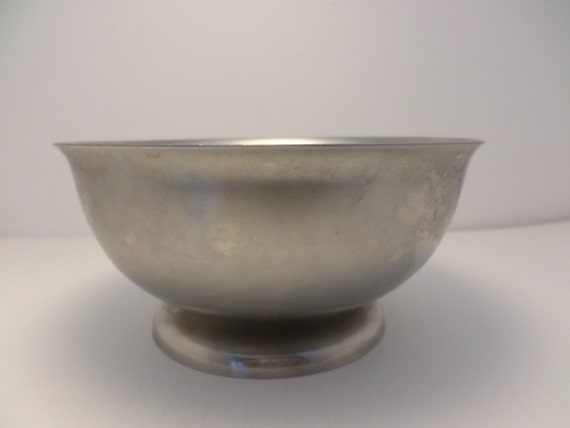 Stelton Denmark stanless steel serving bowl Mid-Century Modern vintage 60's