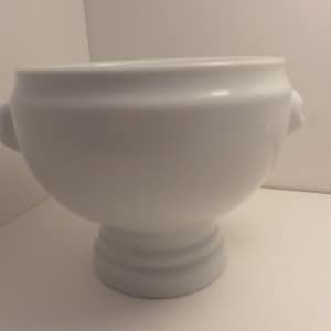 Classic Porcelain French onion soup bowl classic white