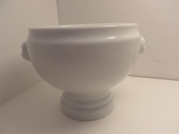 Classic Porcelain French onion soup bowl classic white