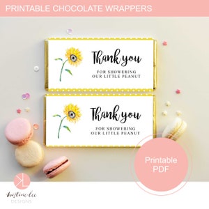 Sunflower Baby Shower Printable, Sunflower Baby Shower Bundle 1, Gender Neutral, Instant Download, Printable Decoration, Sunflower Printable image 6