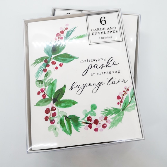 Tagalog Christmas Cards, Assorted Christmas Cards, Christmas Cards
