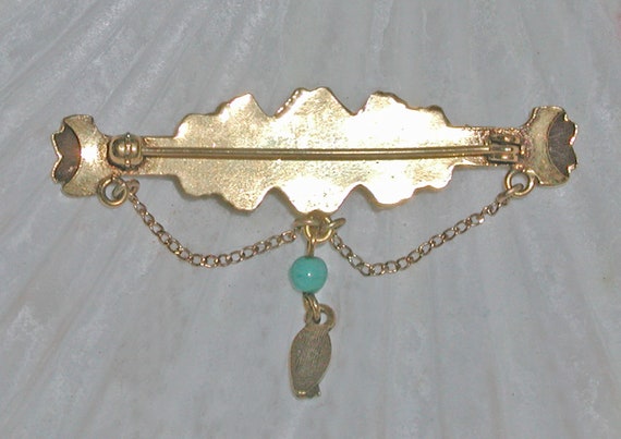 Beautiful Vintage Victorian Revival Acorn Chain S… - image 2