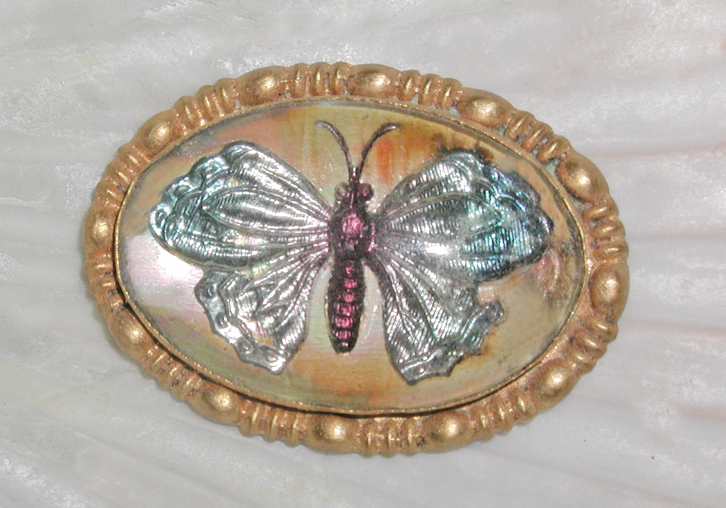 Victorian Intaglio Note Beautiful Vintage Victorian Reverse Hand Painted Intaglio Essex Crystal ...