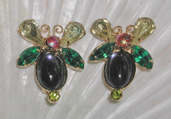 Gorgeous Vintage Juliana Vibrant Rhinestone & Jel… - image 2