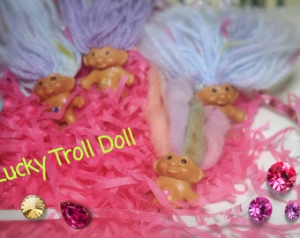 Überraschung Glück Schatz Troll Puppen