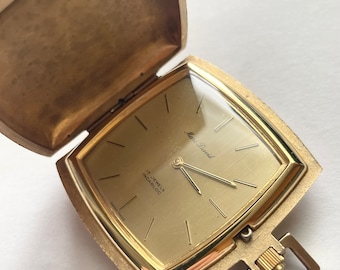 Vintage 1940’s Limited Mersmann 17 Jewels Incabloc Swiss Watch Brooch Vintage Swiss OCTO 17 Jewels Incabloc Manual 32mm Women main image 3