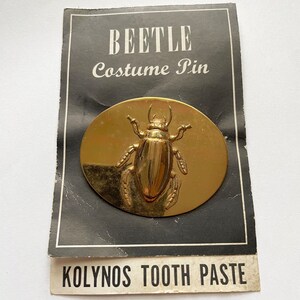 Vintage Kolynos Zahnpasta Käfer Skarabäus Pin Anbieten 1950’s