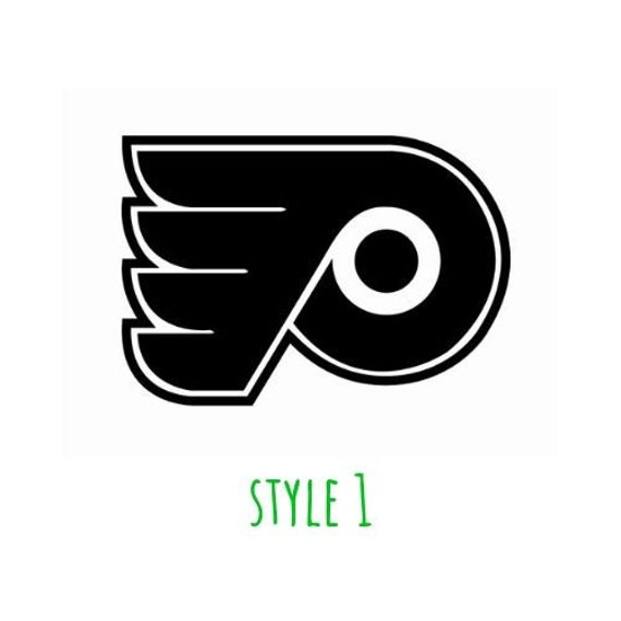 philadelphia flyers gritty logo decal 6 styles to choose from flyers logo images