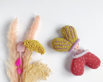 FRANÇAIS & ANGLAIS : Patron amigurumi au crochet en PDF Lovebugs