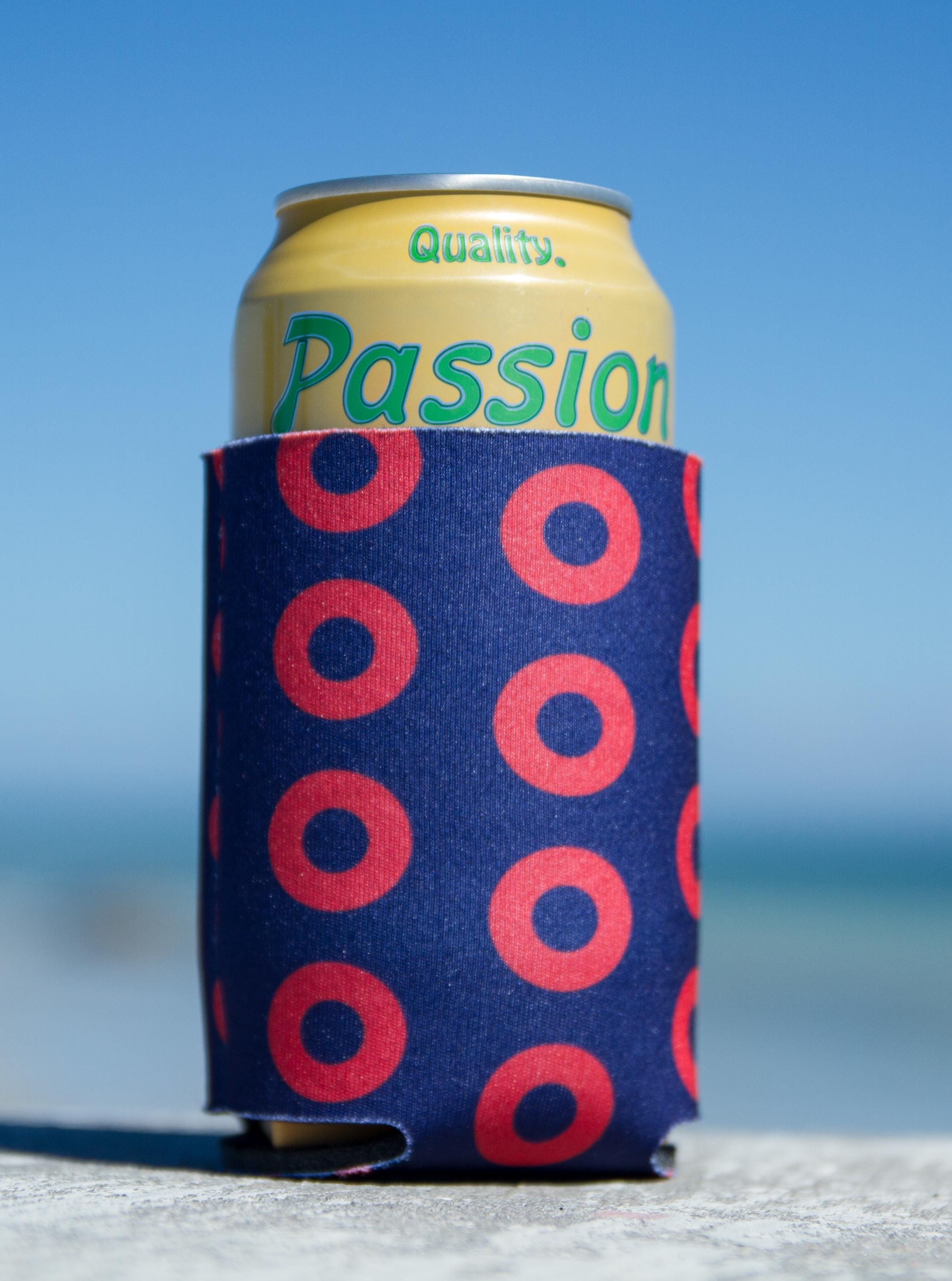 Fishman Donuts KOOZIE®: Unique Beer Can Cooler