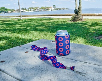 Donuts KOOZIE®, Donut Lanyard, Unique Lanyard, Custom KOOZIE®, Creative Lanyard, Custom Lanyard, Bulk Lanyard