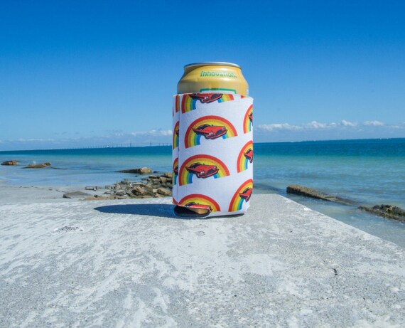 rainbow koozie