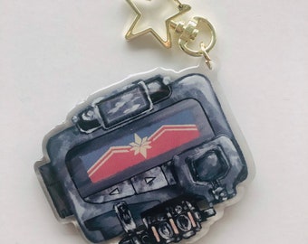 Captain Marvel || 3” Acrylic Charm