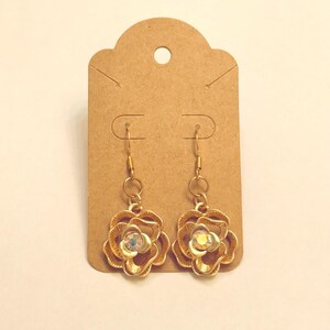 Enchanted Rose Earrings