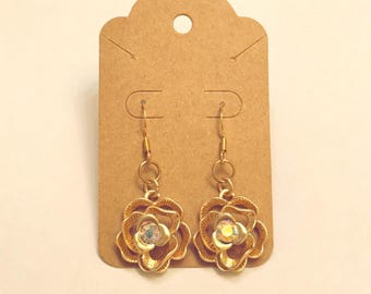 Enchanted Rose Earrings