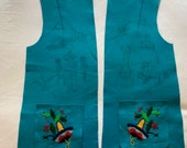 Vintage Original quot 1940 39 s quot Mexican Souvenir Jacket Pattern Project Size Small