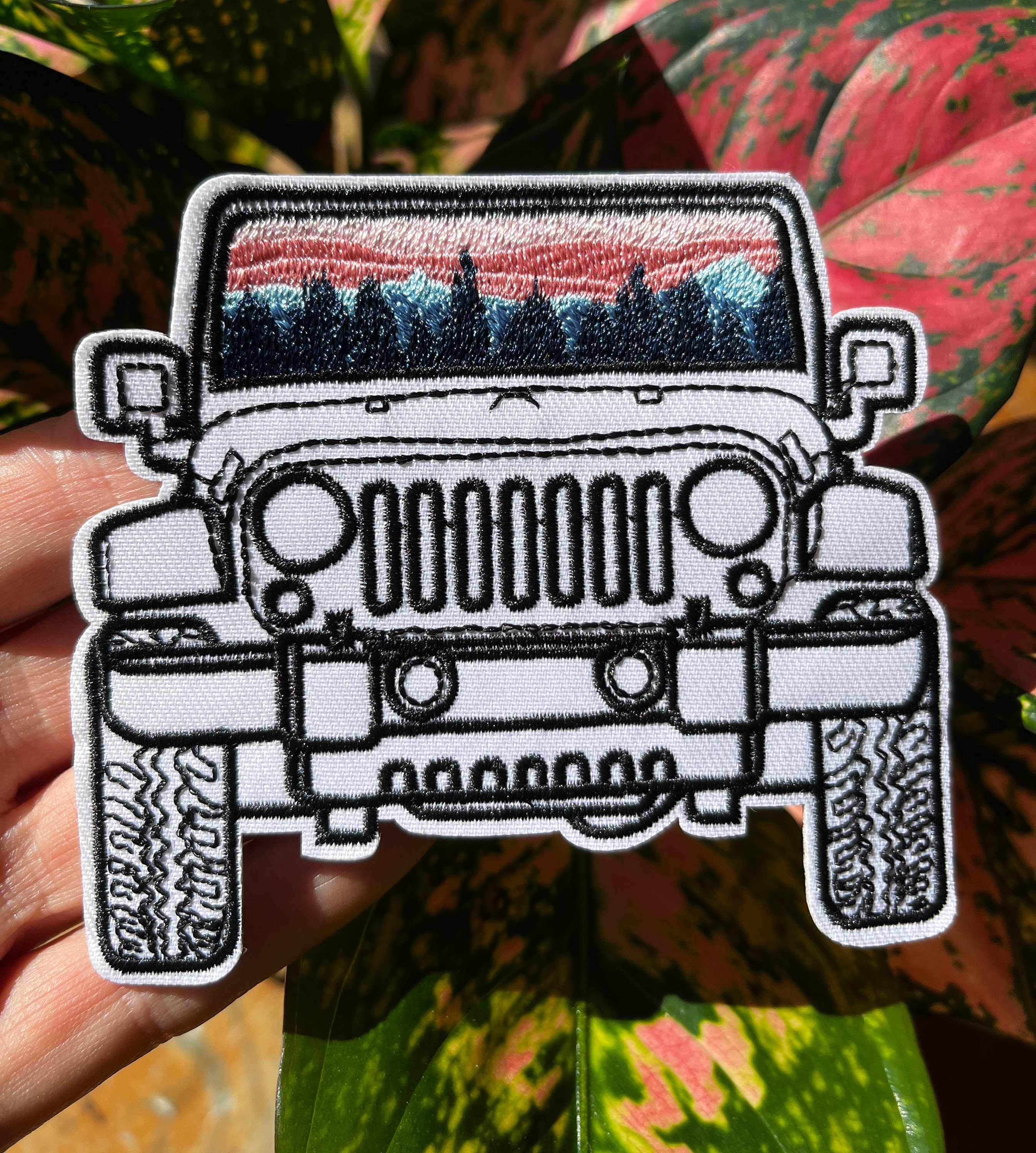 Jeep Iron on Decal - Etsy