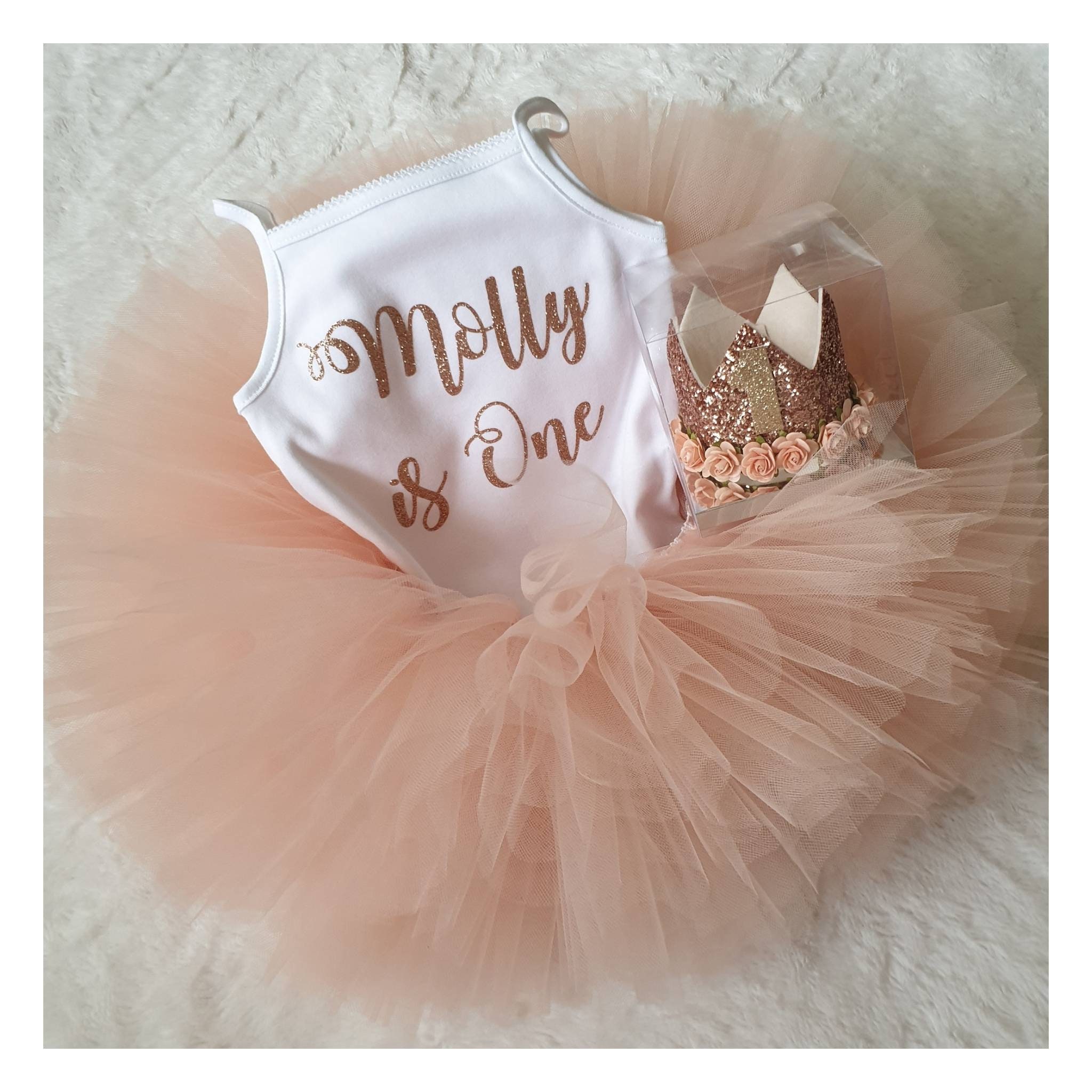 rose gold tutu
