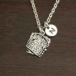 Sandwich Necklace - Sandwich Jewelry - Sandwich Shop Necklace - Foodie - Food - Bakery Jewelry - Sandwich Lover Necklace-Ham Sandwich-I/B/H