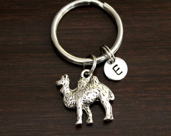 Camel Key Ring/ Keychain / Zipper Pull - Camel Keychain - Camel Lover - Egypt Animal - Zoo Animal - African Safari - Desert Lover - I/B/H 3