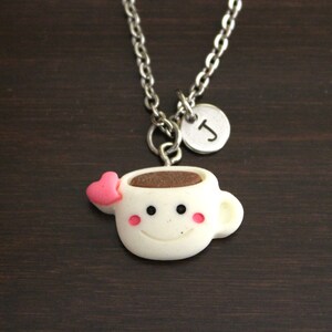 Coffee Cup Necklace - Coffee Is Always a Good Idea Necklace - Coffee Jewelry - Coffee Lover Barista Necklace - Coffee Addict Necklace-I/B/H