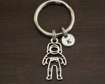 Astronaut Schlüsselanhänger / Schlüsselanhänger / Zipper Pull - Astronaut Schlüsselanhänger - Weltraum-Liebhaber - Weltraum-Schlüsselanhänger - himmlischen Geschenk - e/B/H