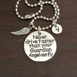 Don't Dive Faste Than You Guadian Angel Can Fly Key Chain