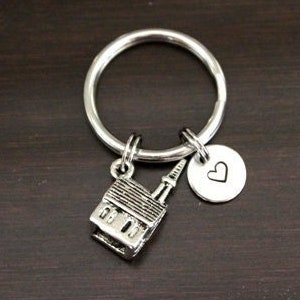 Church Key Ring/ Keychain / Zipper Pull - Church Gift - Pastor Gift - Pastor&#39;s Wife Gift - Minister Gift - Priest Gift - Religion - I/B/H