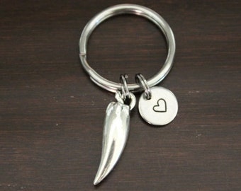 Pepper Key Ring/ Keychain / Zipper Pull - Pepper Lover Gift - Chef Keychain - Food Lover Gift - Vegetable Keychain - Vegetable Charm - I/B/H