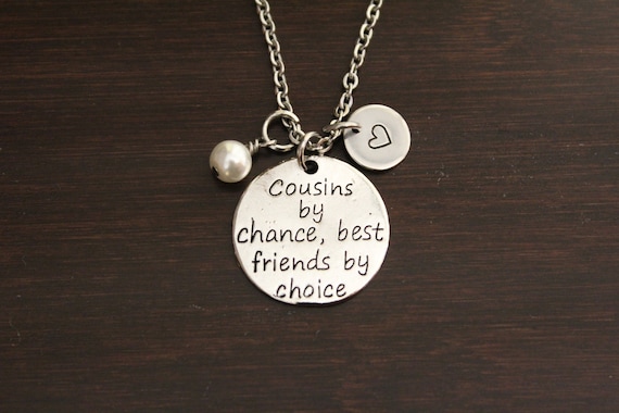 Cousins necklace like best friends best sale