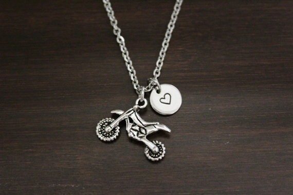 Dirt bike necklace, Motocross,Enduro,Leather Cord jewellery, | eBay