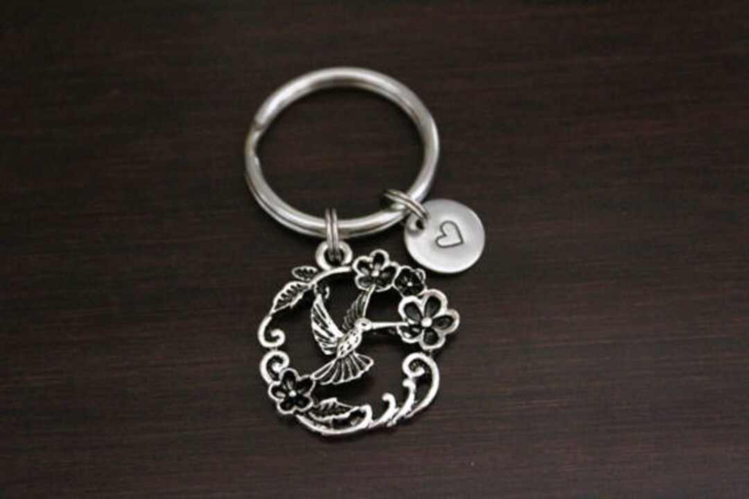 Hummingbird Key Ring/ Keychain / Zipper Pull - Bird Gift - Bird Lover ...