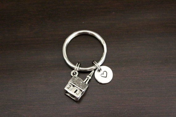 Church Key Ring/ Keychain / Zipper Pull - Church Gift - Pastor
