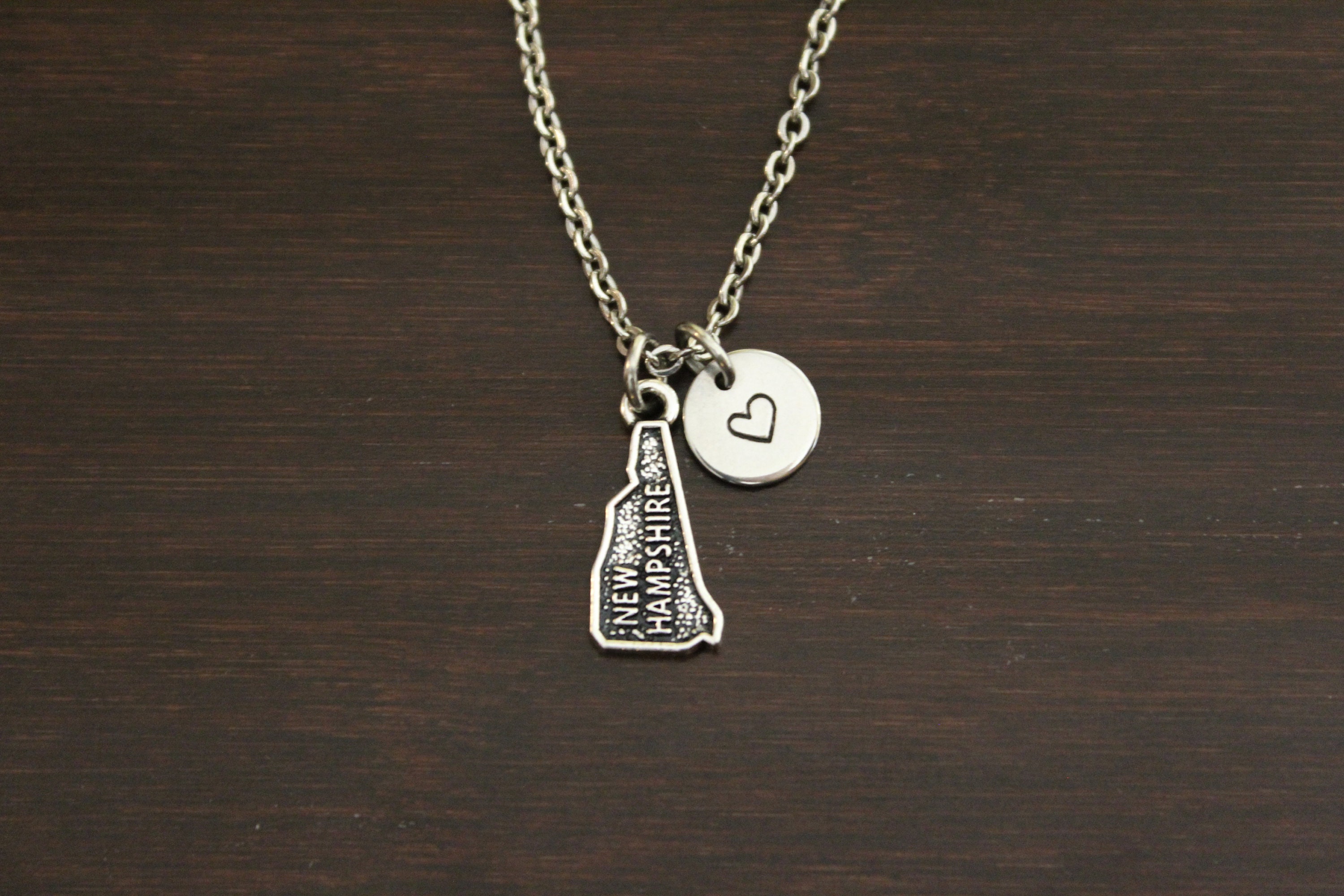 Collar de New Hampshire Collar NH Joyas de New Hampshire Etsy