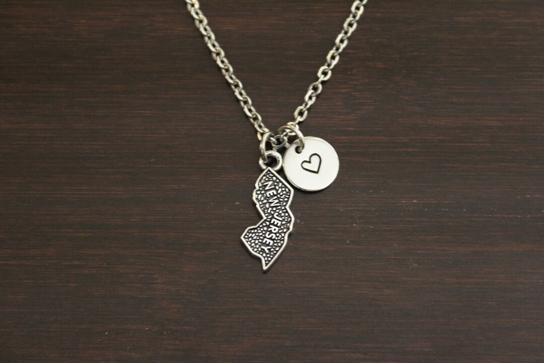 New Jersey Necklacenj Necklacenew Jersey Jewelrynj Jewelrynew