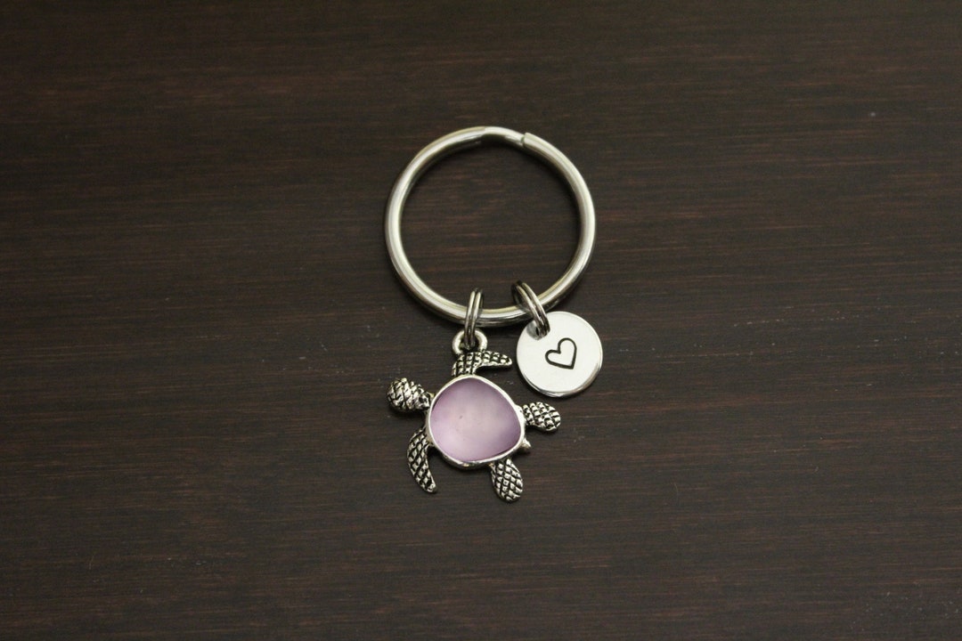 Sea Turtle Key Ring/ Keychain / Zipper Pull - Sea Turtle Gift - Sea ...
