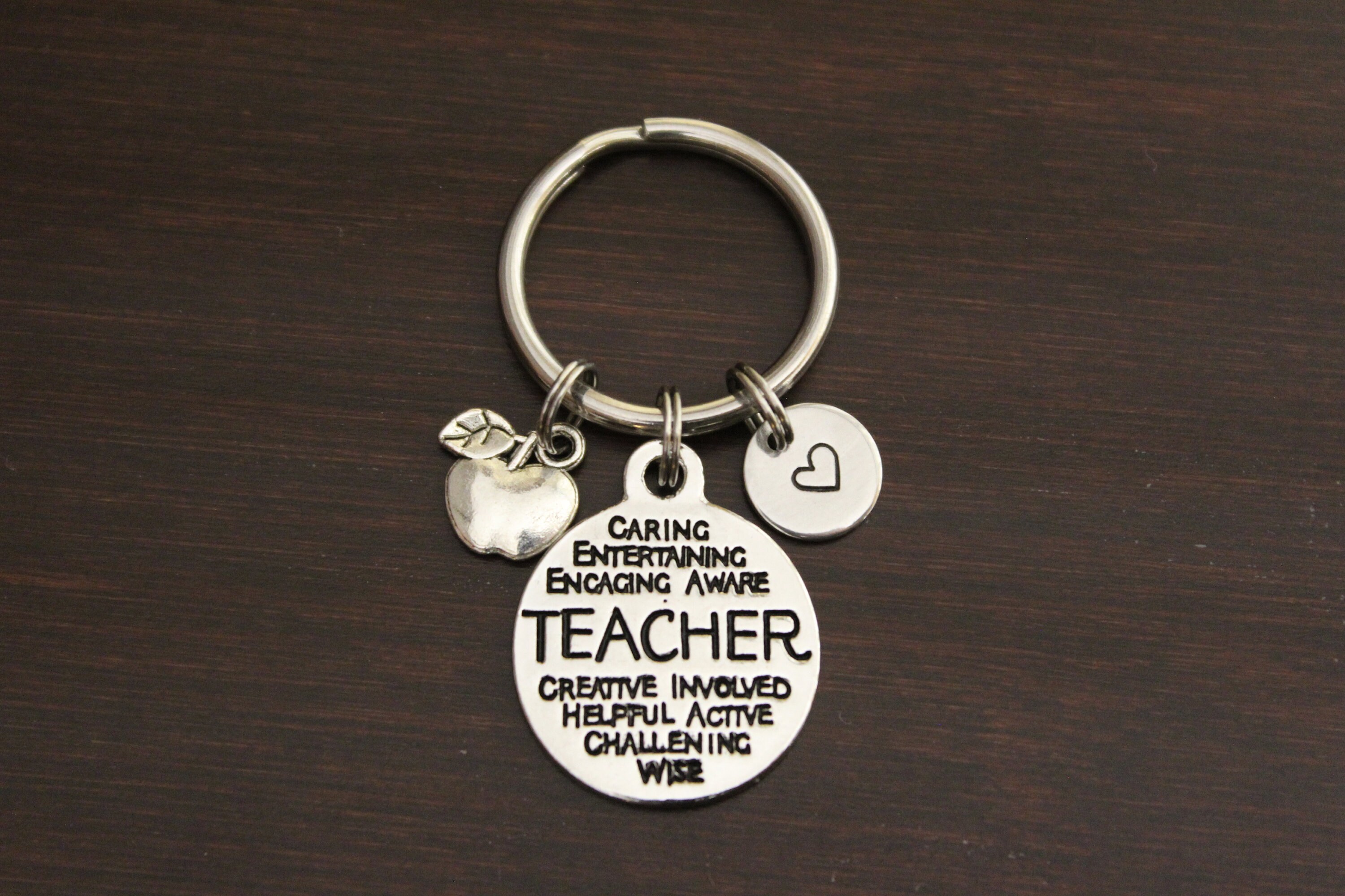Teacher Word Collage Key Ring/ Keychain / Zipper Pull - Favorite ...