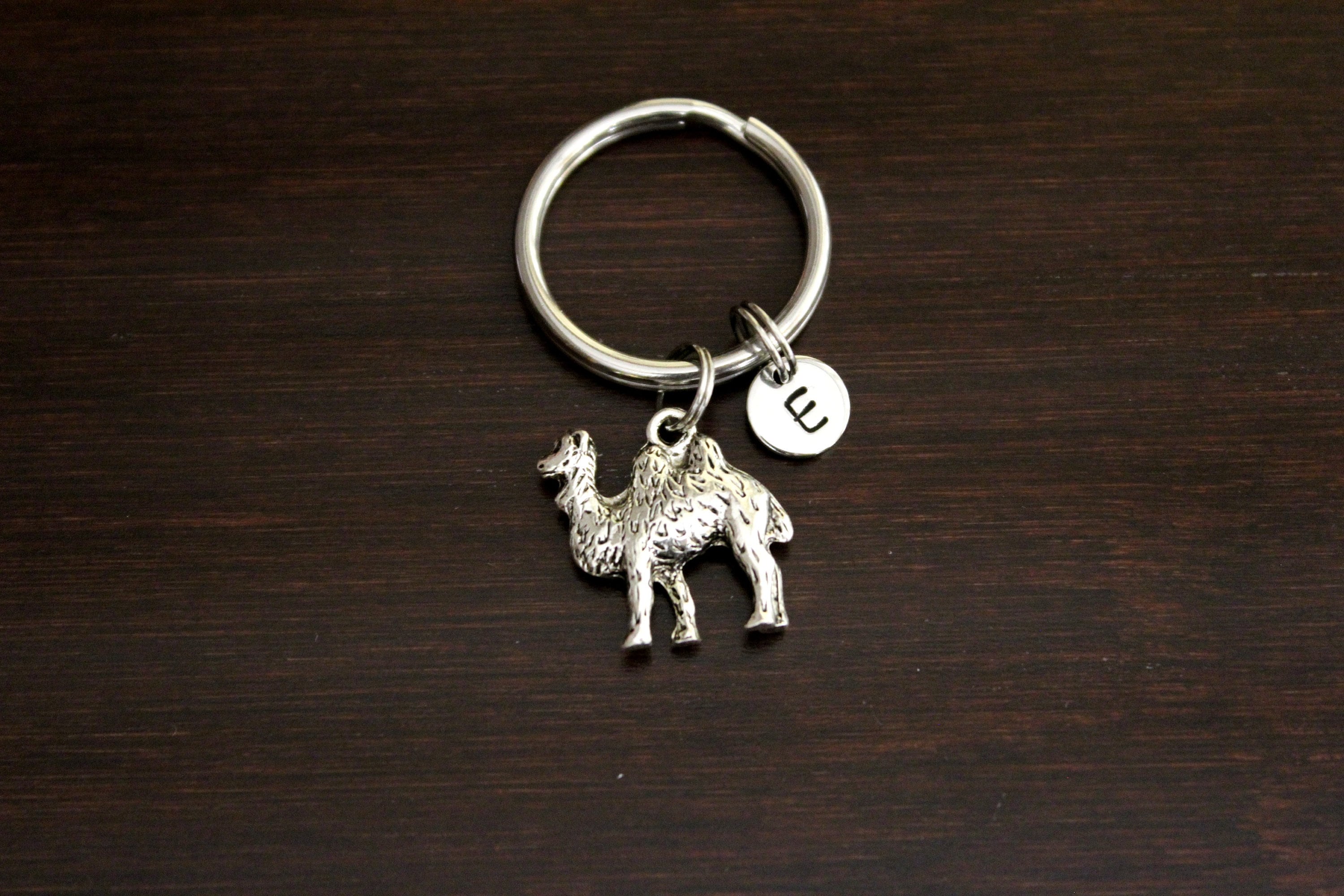 Camel Key Ring/ Keychain / Zipper Pull - Camel Keychain - Camel