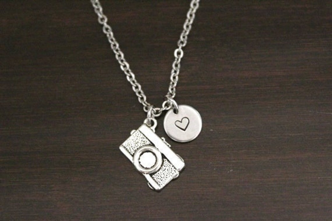 Camera Necklace - Camera Jewelry - Camera Charm - Camera Lover Gift ...