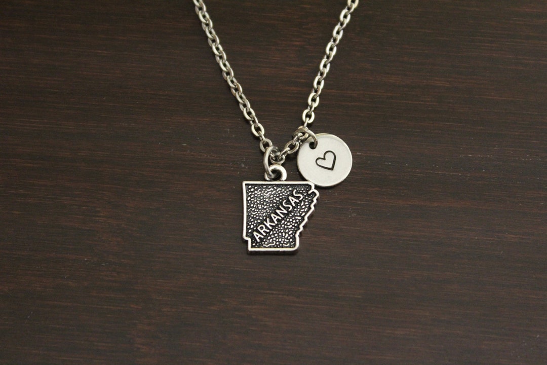 Arkansas Necklace AR Necklace Arkansas Jewelry AR Jewelry Arkansas