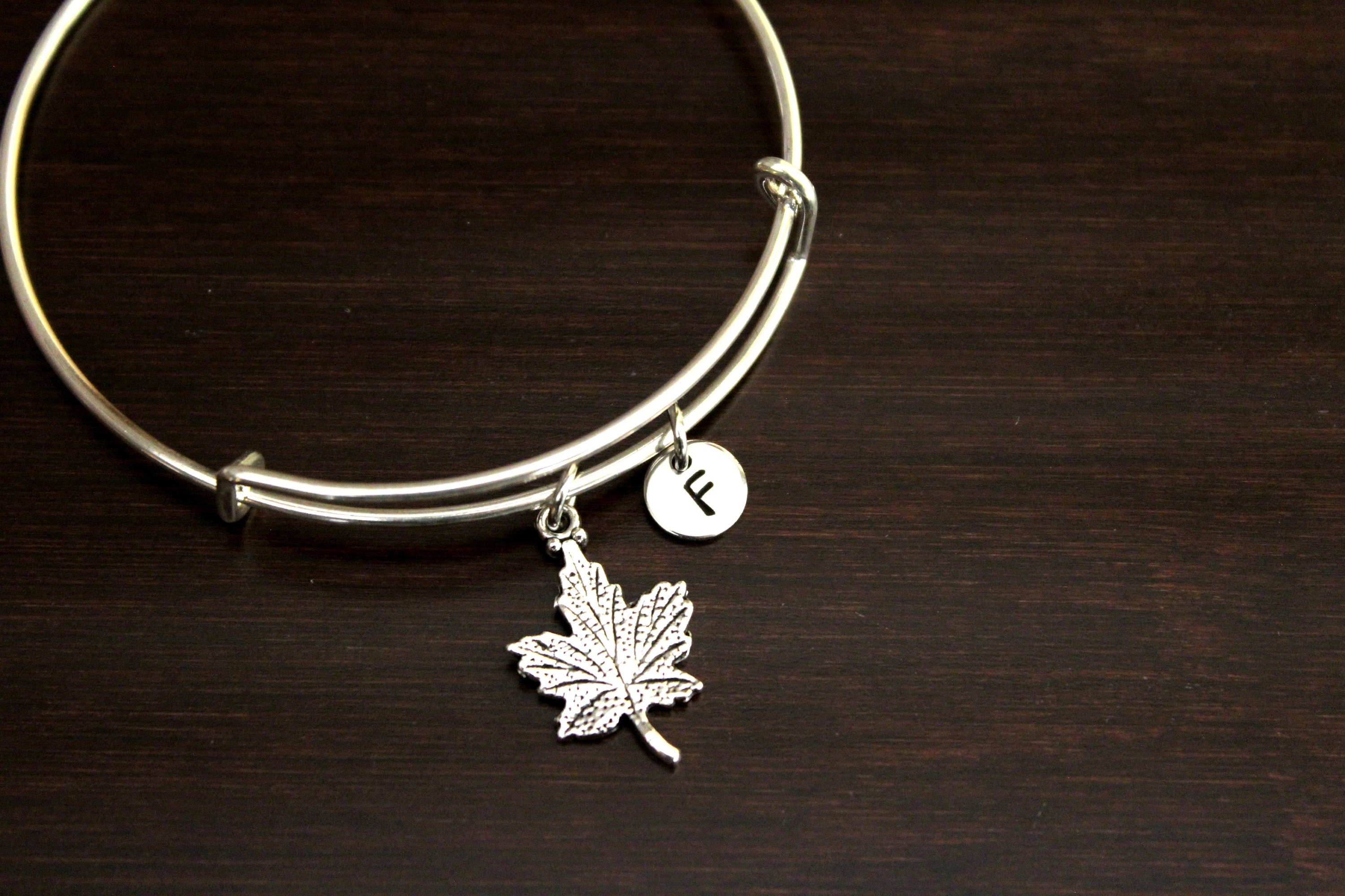 Maple Leaf Pull Cord Bracelet - Alex and Ani