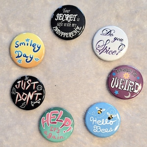 Critical Role Quotes 1.5 inch Pins